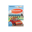 Doprava - Omalovánky A4 se samolepkami