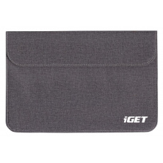 iGET iC10 - univerzální pouzdro do 10.1'' pro tablety, s magnetickým uzavíráním - šedočerná