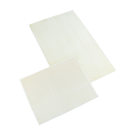 Koupelnová sada předložek GOLD 60x100+60x50cm smetanová