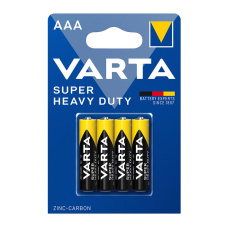 baterie mikrotužková AAA R03 Super Heavy Duty (4ks) VARTA