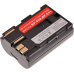 Baterie T6 Power Canon BP-508, BP-511, BP-511A, BP-512, BP-514, 1600mAh, 11,8Wh, hnědá