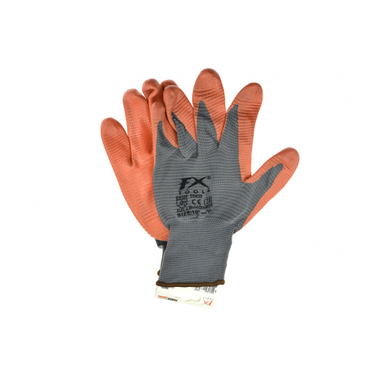 Pracovní rukavice CK9-900550 - Oranžové, vel. L