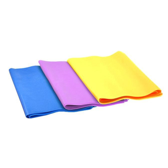 Odporová posilovací / aerobic gumy SEDCO SET 3KS - 120x15 cm