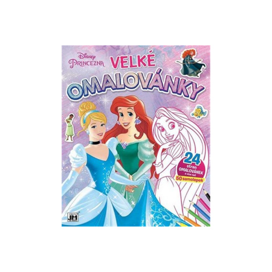 Velké omalovánky - Disney Princezny