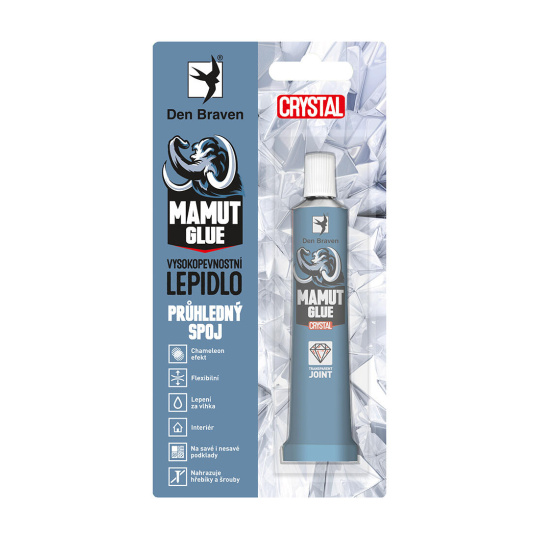 lepidlo MAMUT GLUE 25ml CRYSTAL TRA