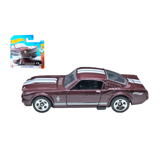 Hot Wheels angličák 65 Mustang 2+2 Fastback HCX81