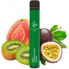 Elf Bar 600 jednorázová e-cigareta 550mAh Kiwi Passion Fruit Guava 10mg 1 ks