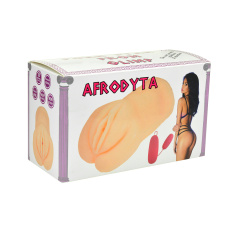 Masturbátor s vibračním vajíčkem (12 funkcí) - Afrodyta