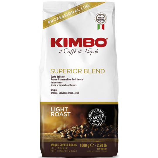 Kimbo Superior Blend zrnková káva 1 kg