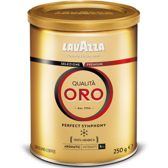 Lavazza Qualita Oro dóza mletá káva 250 g