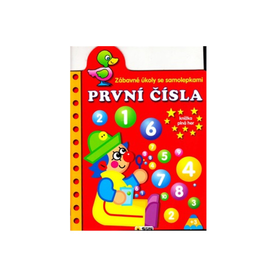 Zábavné úkoly se samolepkami - PRVNÍ ČÍSLA