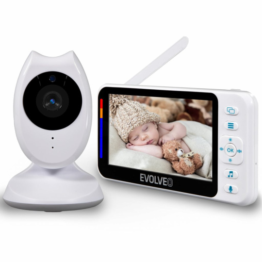 EVOLVEO Baby Monitor N4, dětská videochůvička