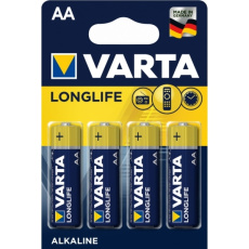 VARTA baterie alkalická LONGLIFE 4106 AA/LR6 ;BL4