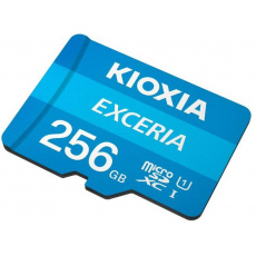 KIOXIA micro SDXC 256GB UHS-I + adaptér