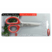 Nerezové nůžky na bylinky BUCANERO (12.5cm) - Červené