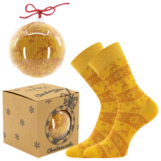 ponožky Elfi Barva: zlatá, Velikost: 38-41 (25-27)