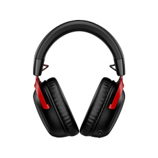 HP HyperX Cloud III/USB-C/Drát/USB/Bezdrát/Černá-červená