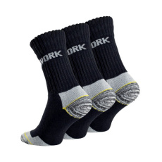 3 PACK pánské termo pracovní ponožky WORK