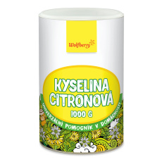 Kyselina citronová 1000 g dóza Wolfberry