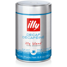 Illy Espresso bez kofeinu mletá káva 250 g