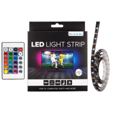 Světelný pás LED 2 metry - měnící barvu s ovladačem