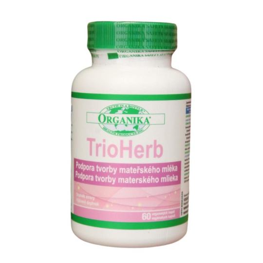 Organika TrioHerb - podpora tvorby mléka, laktace a kojení, 60 kapslí>