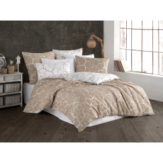 Prodloužené povlečení bavlna 140x220, 70x90cm Misty beige Prodloužené povlečení bavlna 140x220, 70x90cm Misty beige