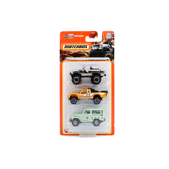 Mattel Matchbox® MBX RALLY™ Sada 3 angličáků