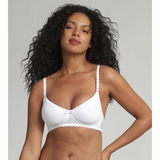 PLAYTEX WIREFREE PADDED BRA - Dámská podprsenka bez kostic - bílá