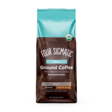 Reishi & Chaga Mushroom Ground Decaf Coffee Mix BIO, prášek Four Sigmatic