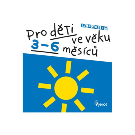 Leporelo pro děti ve věku 3 - 6 měsíců