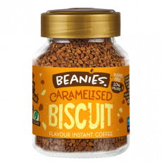 Beanies ochucená instantní káva Caramelised Biscuit 50g