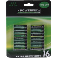 baterie EXTRA HEAVY DUTY AAA (16ks)