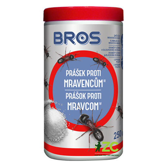 přípravek na mravence 250g prášek BROS