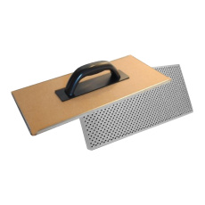 škrabák na staré omítky 400x180mm dřevo+plech škrabák na staré omítky 400x180mm dřevo+plech
