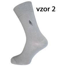 Pánské ponožky 5074 světle šedé vzor 2 Pánské ponožky 5074 světle šedé vzor 2