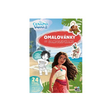 Odvážná Vaina 2 - omalovánky se samolepkami Odvážná Vaina 2 - omalovánky se samolepkami