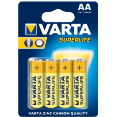 VARTA baterie zinko-uhlik. SUPER.HEAVY.DUTY 2006 AA/R6 ;BL4