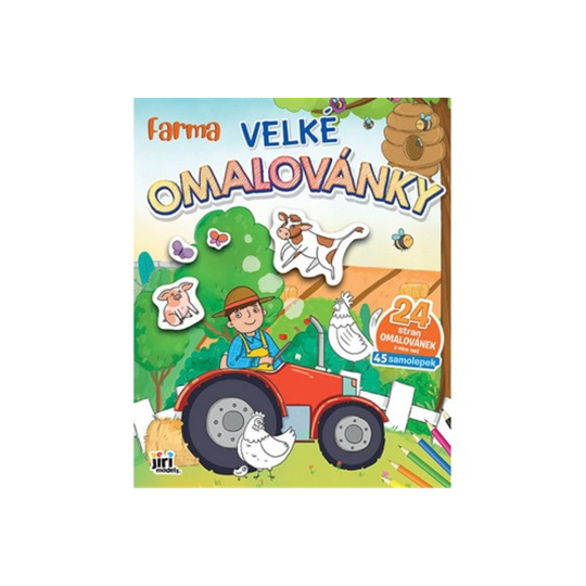Farma - Velké omalovánky