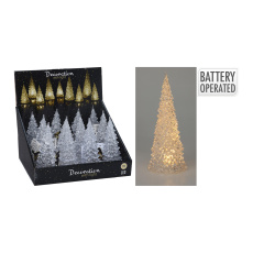dekorace STROM LED 17x7cm akryl teplá BÍ dekorace STROM LED 17x7cm akryl teplá BÍ