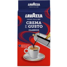 Lavazza Crema e Gusto mletá káva 250 g