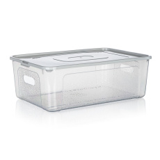 box úložný MULTIBOX 11l, 39x26x13cm, víko, klip, PH box úložný MULTIBOX 11l, 39x26x13cm, víko, klip, PH