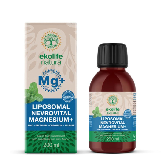Liposomal Magnesium+ 200 ml (Lipozomální hořčík)