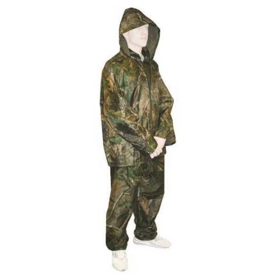 Pláštěnka dvoudílná - Rybářský CAMO set do deště