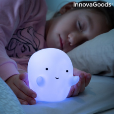 Barevná LED lampa ve tvaru ducha Glowy InnovaGoods