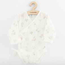 Kojenecké mušelínové body s bočním zapínáním New Baby Zoe Kojenecké mušelínové body s bočním zapínáním New Baby Zoe