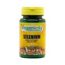 Veganicity Selen 200µg, 60 vegan tablet>