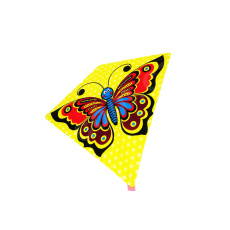 Létací drak 68 x 73 cm motýl