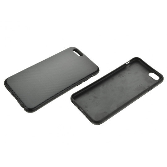 Plastové pouzdro na iphone 6, 4.7 - Mix vzorů šrafování, černé