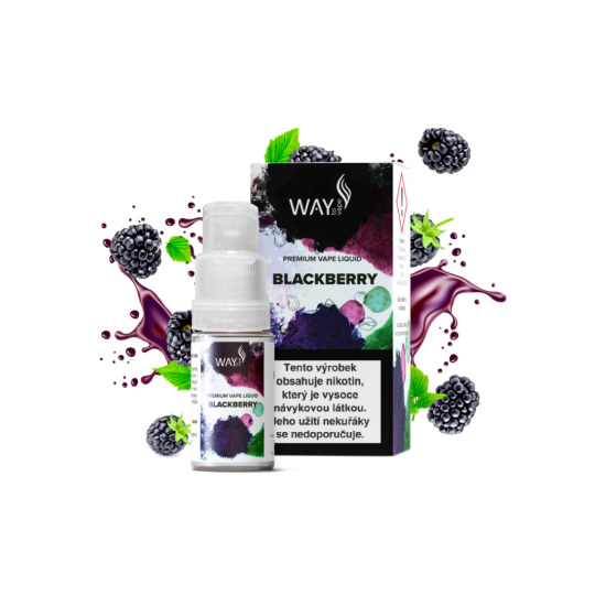 Blackberry - Liquid WAY to Vape 10ml, 18mg